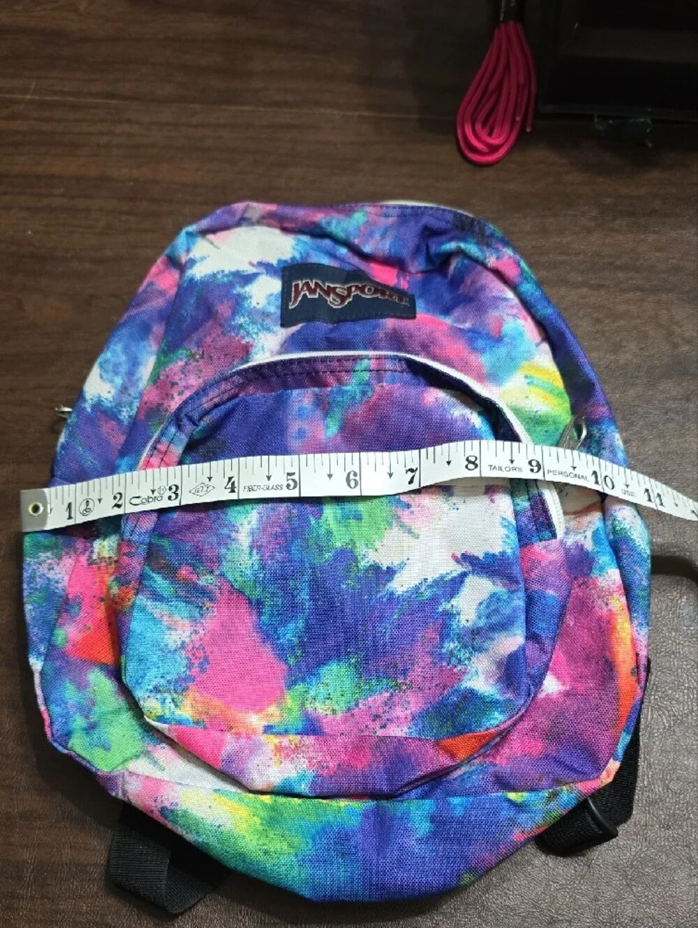 Jansport Mini Backpack in Multicolor Tie-Dye Splash